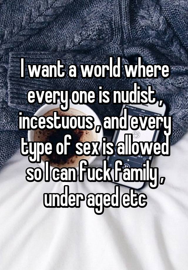 Incest Nudism
